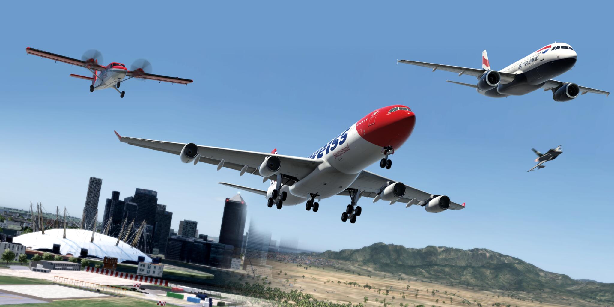Discovery splash banner for Project Flight Discord server