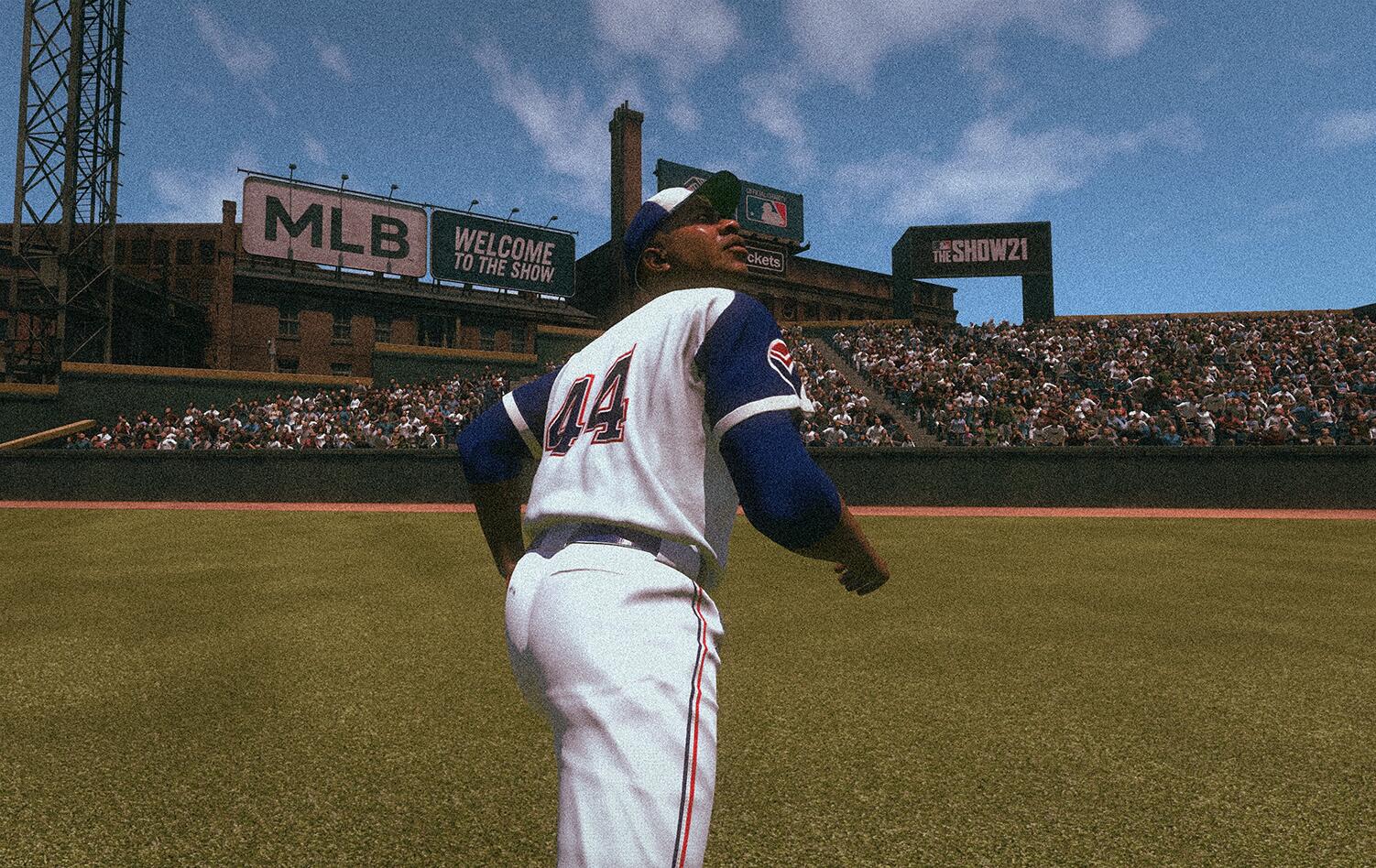 Discovery splash banner for MLB The Show Community Discord server