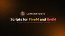Discovery splash banner for Luman Studio | RedM & FiveM Scripts Discord server