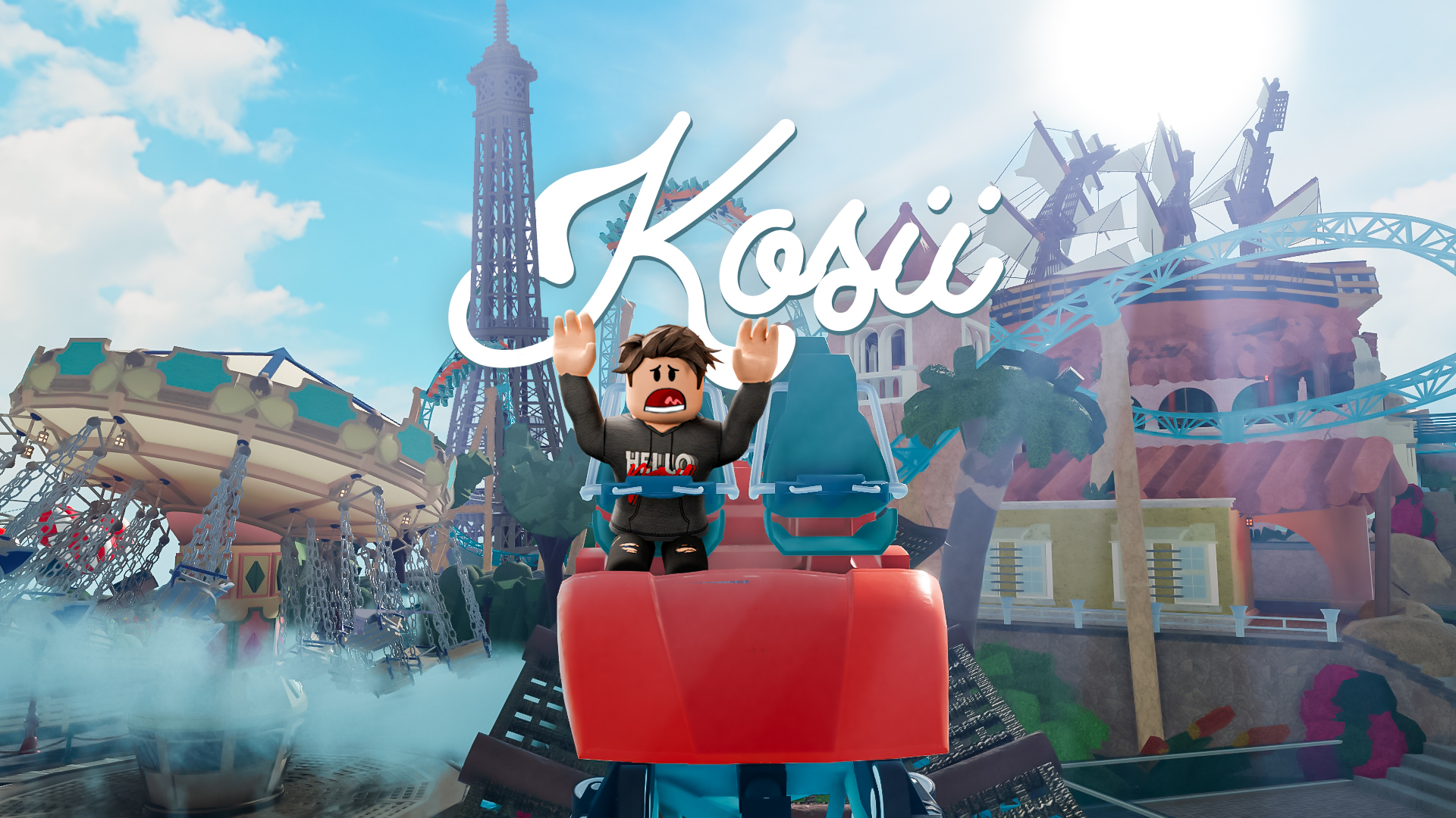 Discovery splash banner for Kosii's Coaster Club Discord server