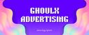 Discovery splash banner for GHOULx: Advertising & Growth Community Discord server