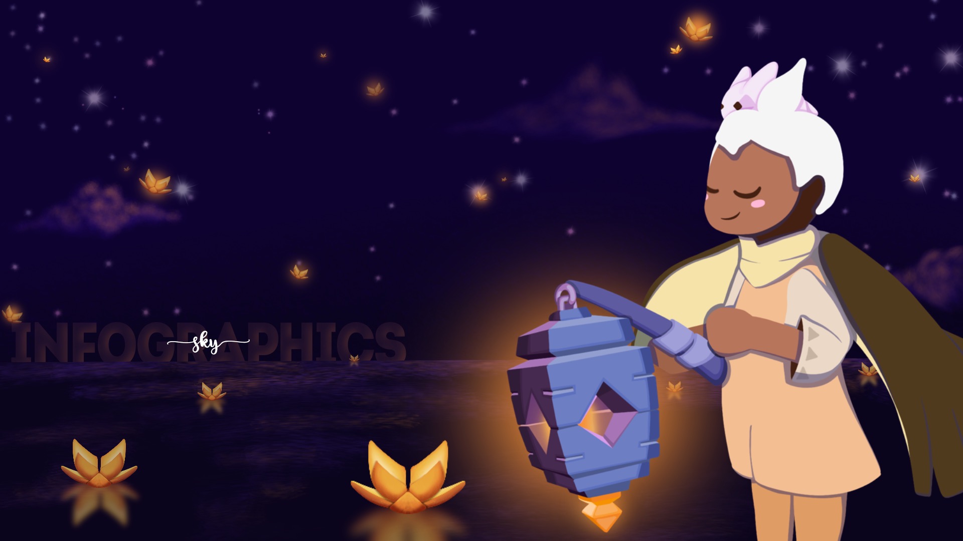 Discovery splash banner for Sky:CoTL Infographics Database Discord server