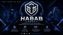 Discovery splash banner for Habab Agency Discord server