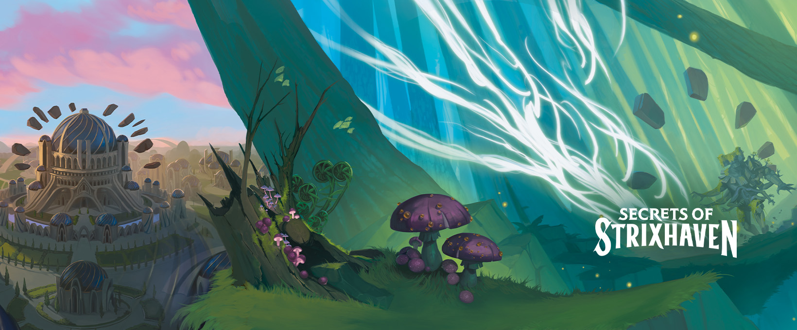 Discovery splash banner for Magic: The Gathering Official Discord server