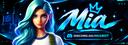 Discovery splash banner for Mia Lounge Discord server