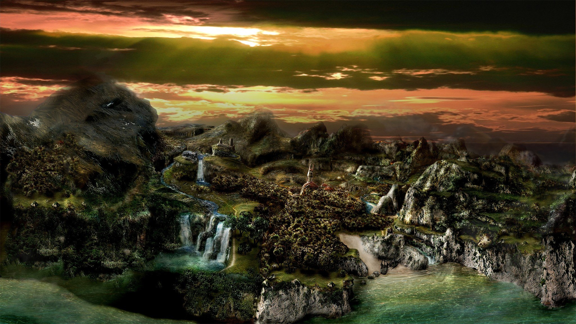 Discovery splash banner for World of Gothic Discord server