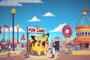 Discovery splash banner for FunLand Discord server