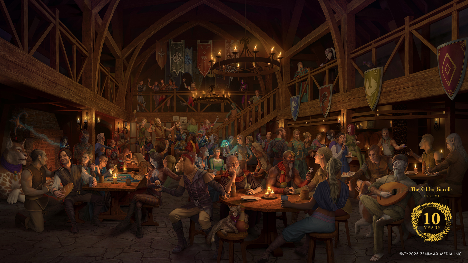 Discovery splash banner for WoW Forever / Le Bus Magique Discord server