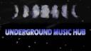 Discovery splash banner for Underground Music Hub Discord server