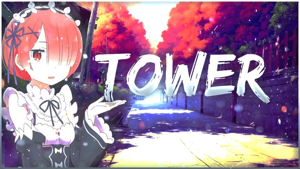 Discovery splash banner for Tower Community Discord server