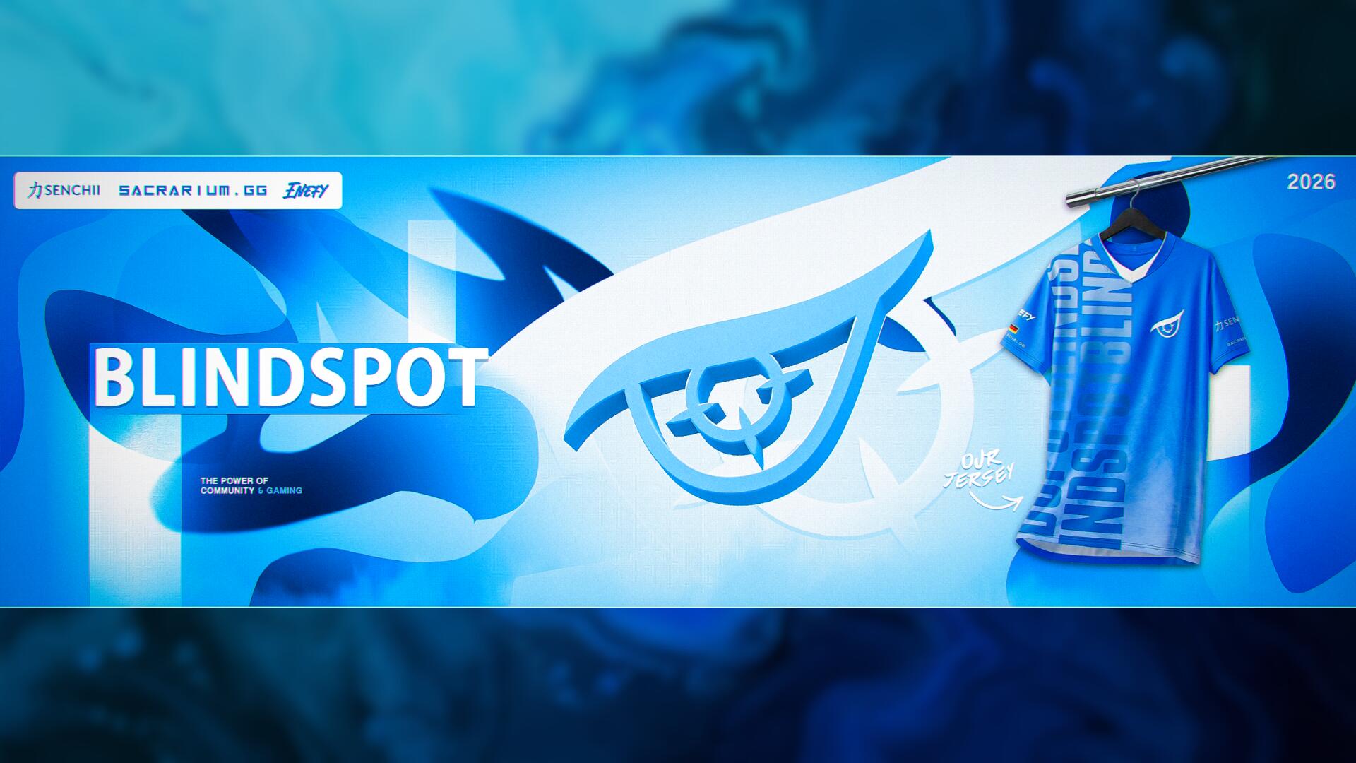 Discovery splash banner for Team Blindspot Community Discord server