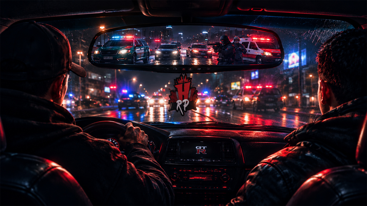 Discovery splash banner for HyperShockRp:De Discord server