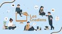 Discovery splash banner for Les Cnediens Discord server