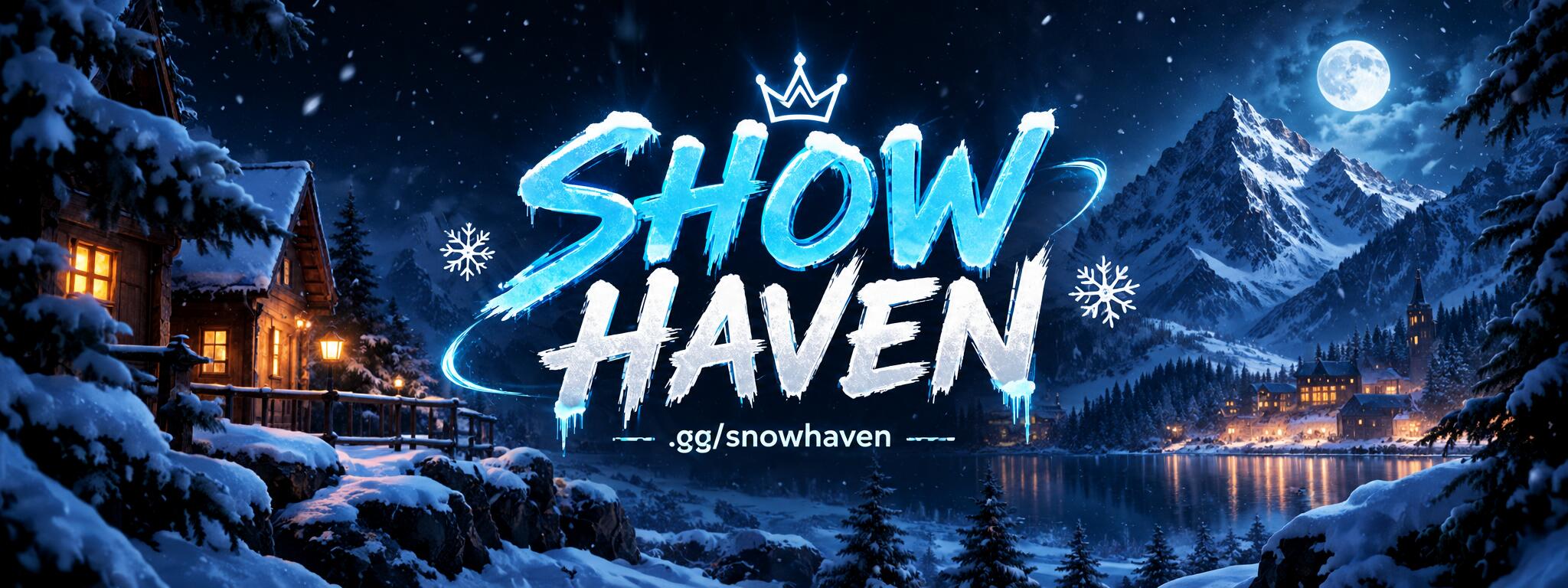 Discovery splash banner for S N O W H A V E N Discord server