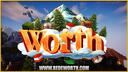 Discovery splash banner for Rede Worth Discord server