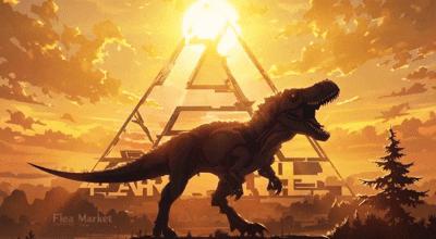 Discovery splash banner for ARK: Small Tribes Trading Discord server