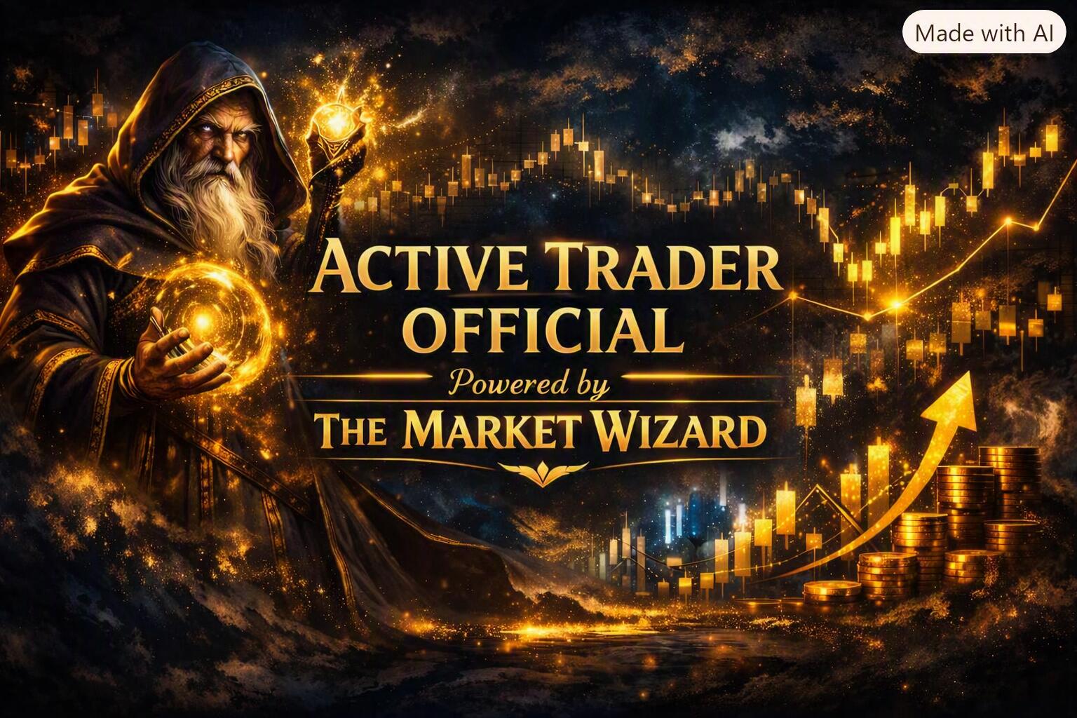 Discovery splash banner for ACTIVE TRADER OFFICIAL Discord server